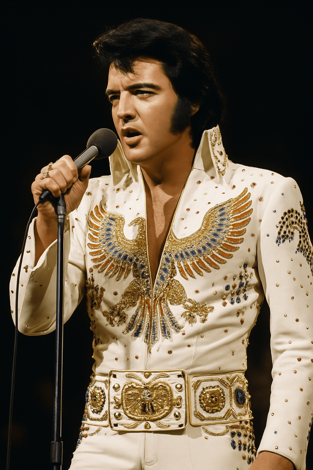 Elvis with Fans